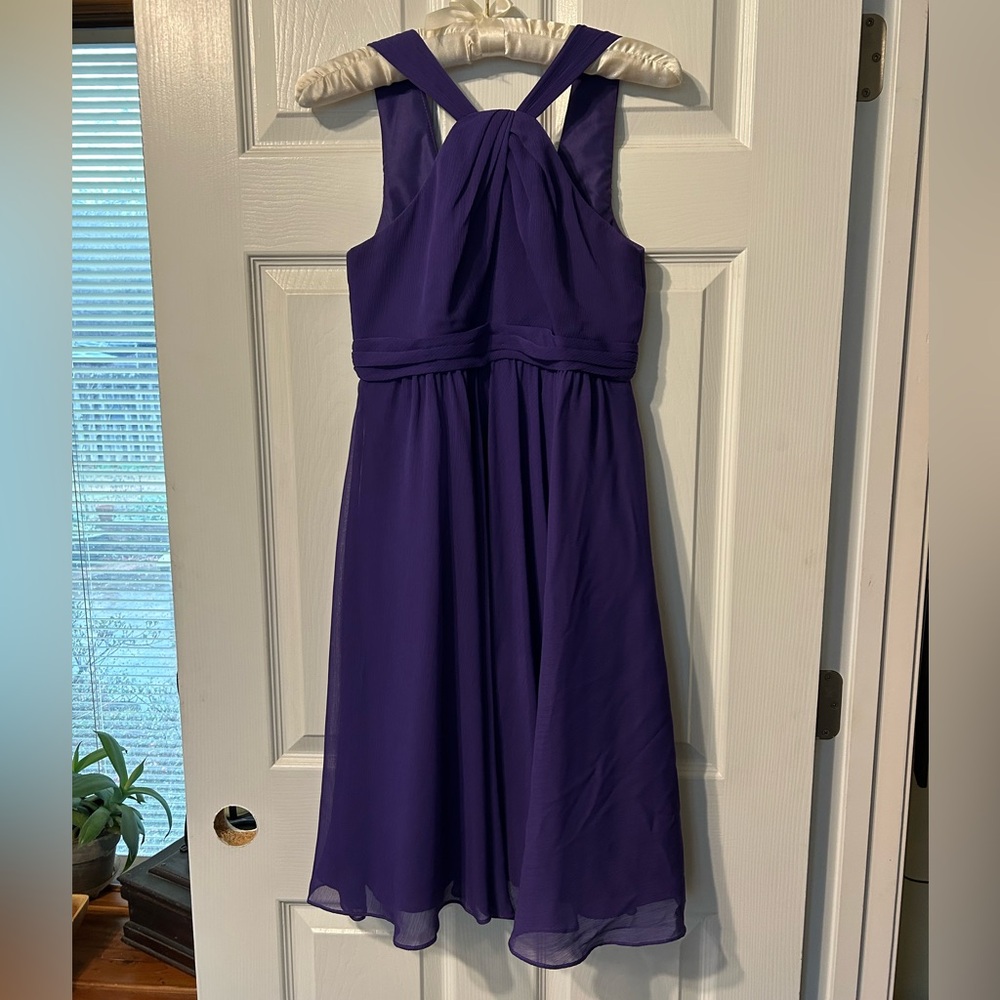 Elegant Purple Dress